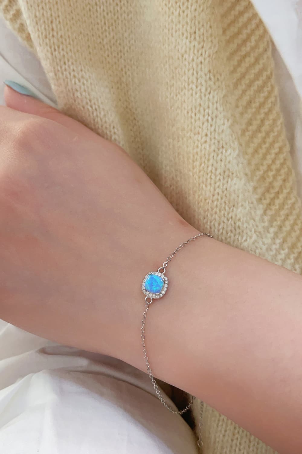 Women's Opal Gemstone Bracelet