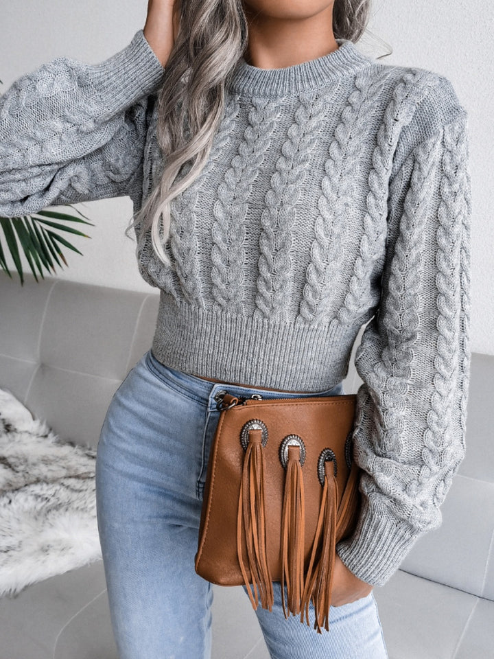 Women's Cozy Cable-Knit Sweater