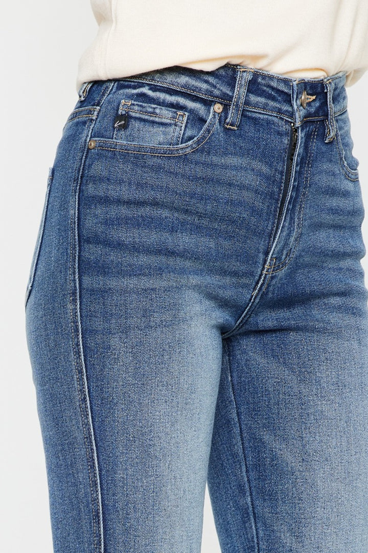 Women's High Waist Flare Jeans (Cat's Whiskers)