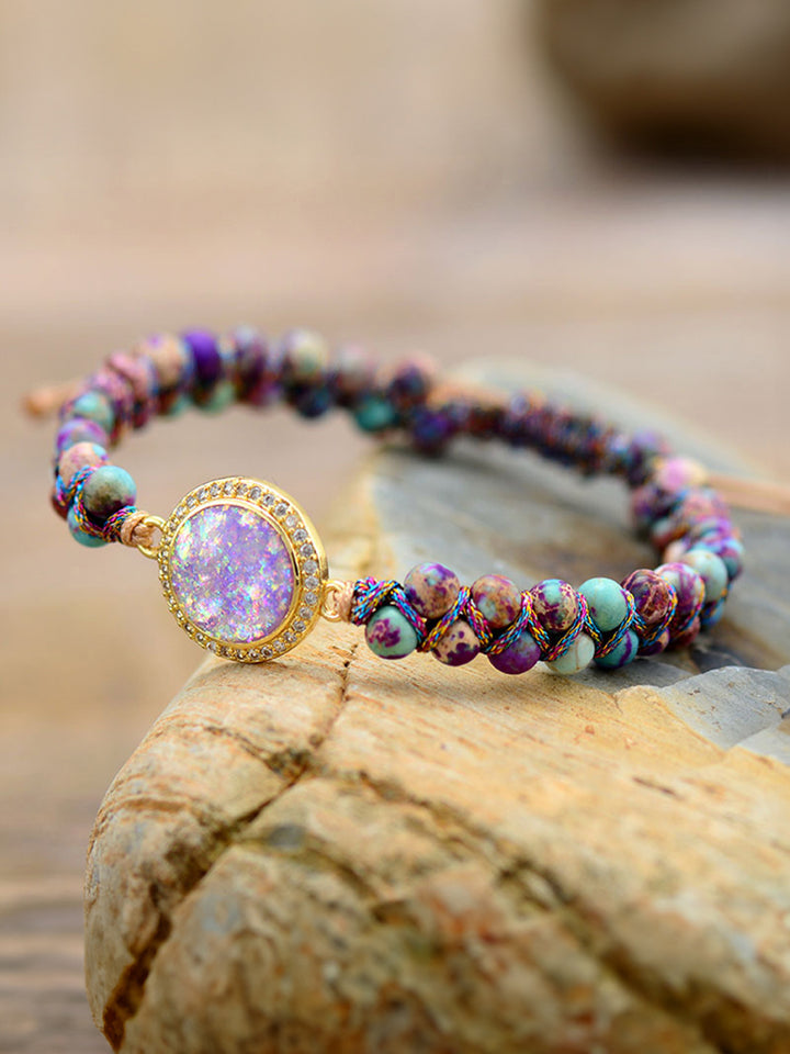 Women's Jasper Beaded Bracelet