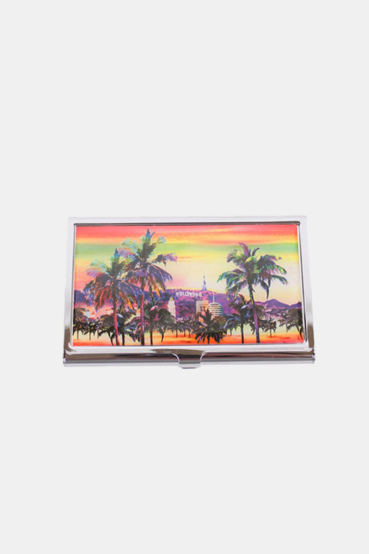 Nicole Lee USA Printed Business Card Case