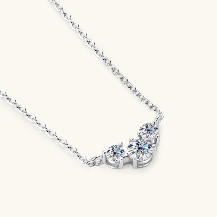 Women's Sparkling Moissanite Necklace