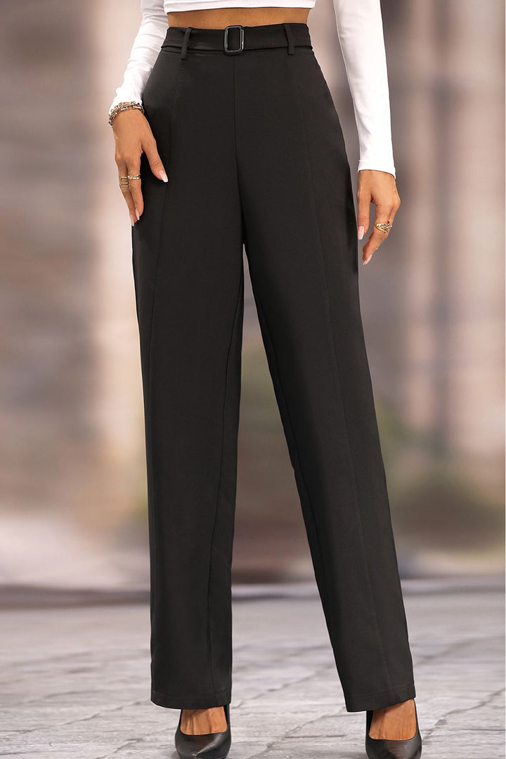 Women's Relaxed Silhouette Straight Leg Pants