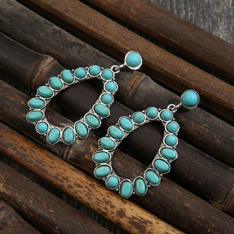 Women's Turquoise Drop Earring