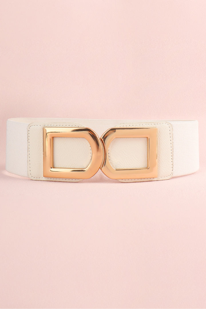 Double D Buckle PU Belt