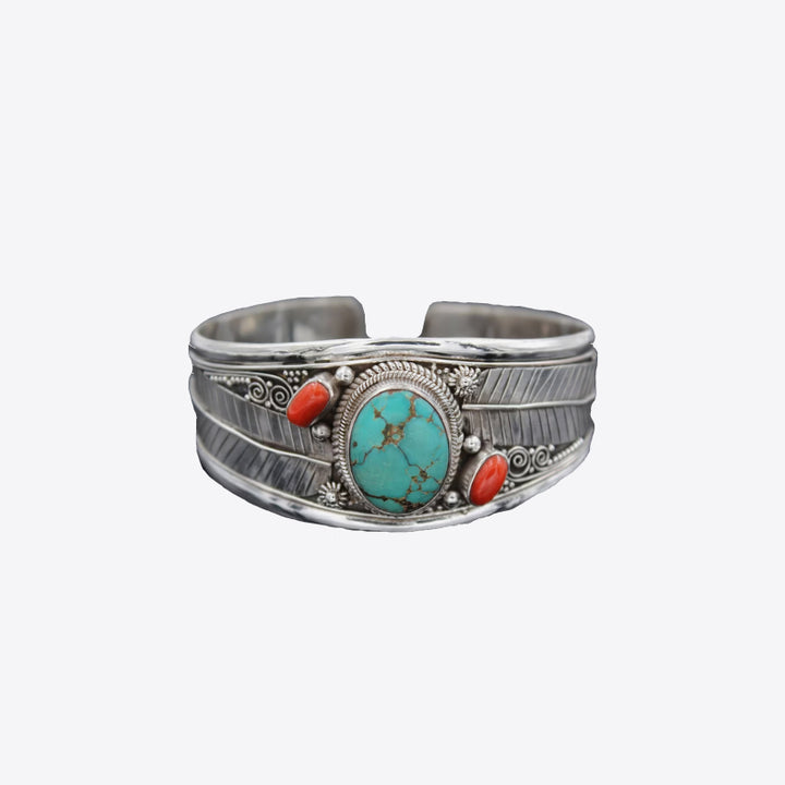 Women's Turquoise Open Bracelet