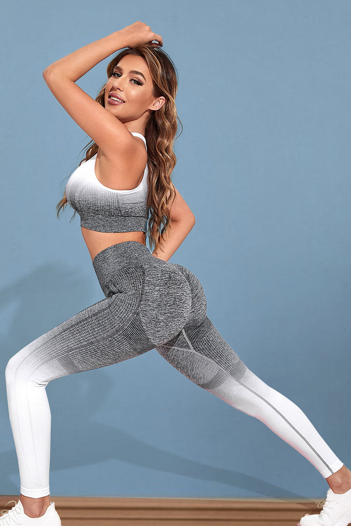 Women's Gradient Leggings and Tank Set"?