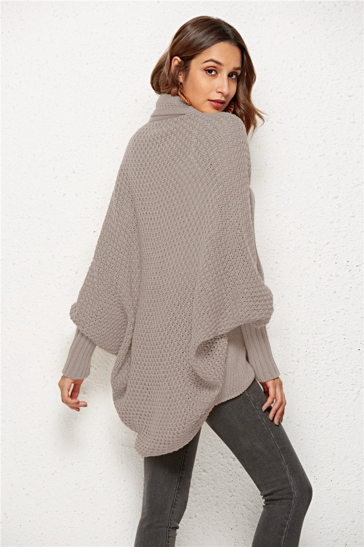 Women's Cozy Knit Batwing Sleeve Sweater