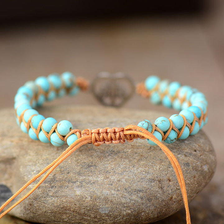 Women's Turquoise Beaded Bracelet