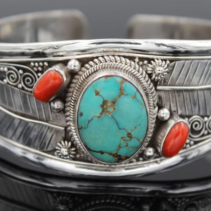 Women's Turquoise Open Bracelet