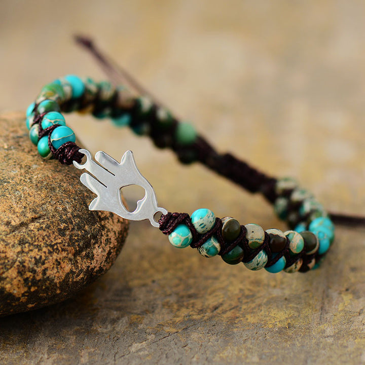 Women's Turquoise Beaded Bracelet