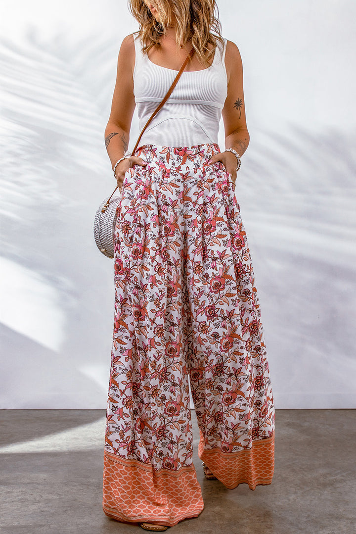 Women's Pleated Bohemian Pants