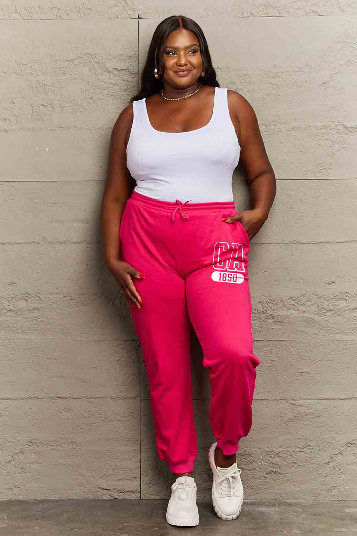 Women's Simply Love Graphic Joggers (Pants) - CA 1850 Style Statement