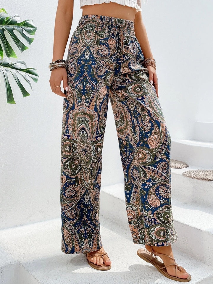 Women's Floral Print Palazzo Pants