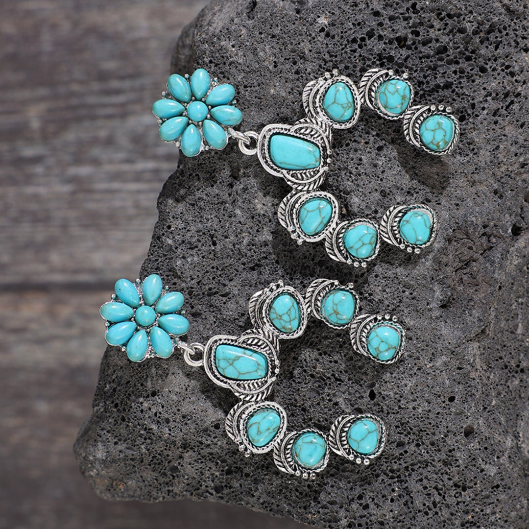 Women's Turquoise Drop Earrings