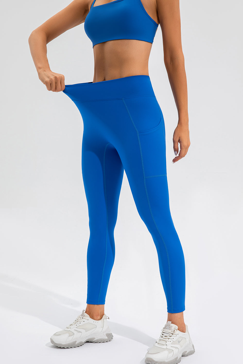 Women's High Waist Pocketed Active Leggings