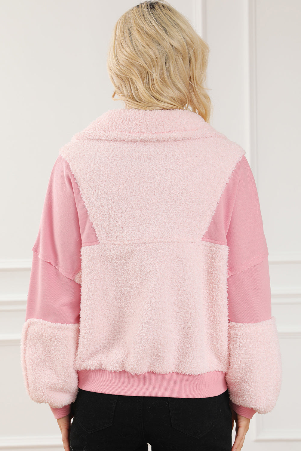 Women's Cozy Half Zip Pullover Sweatshirt