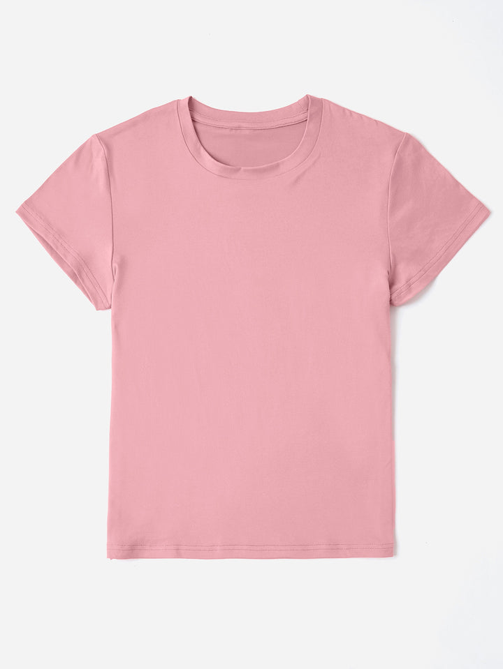 Women's Round Neck T-Shirt for Brighter Days Ahead