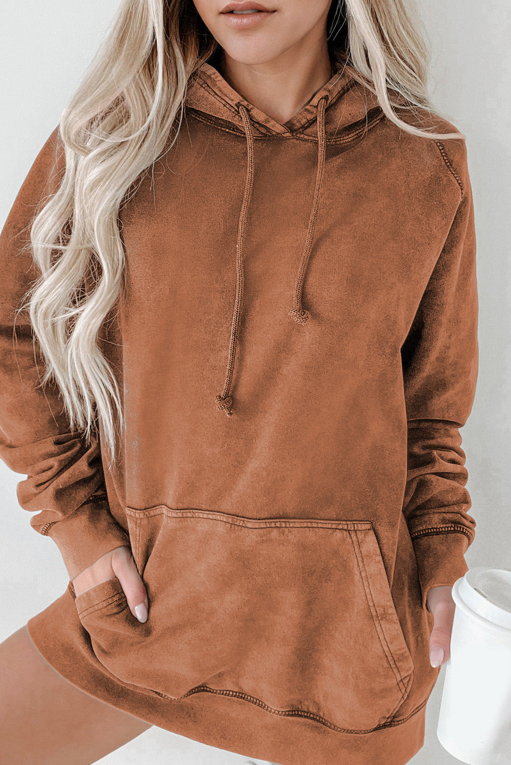 Women's Cozy Comfort Long Sleeve Hoodie with Front Pocket