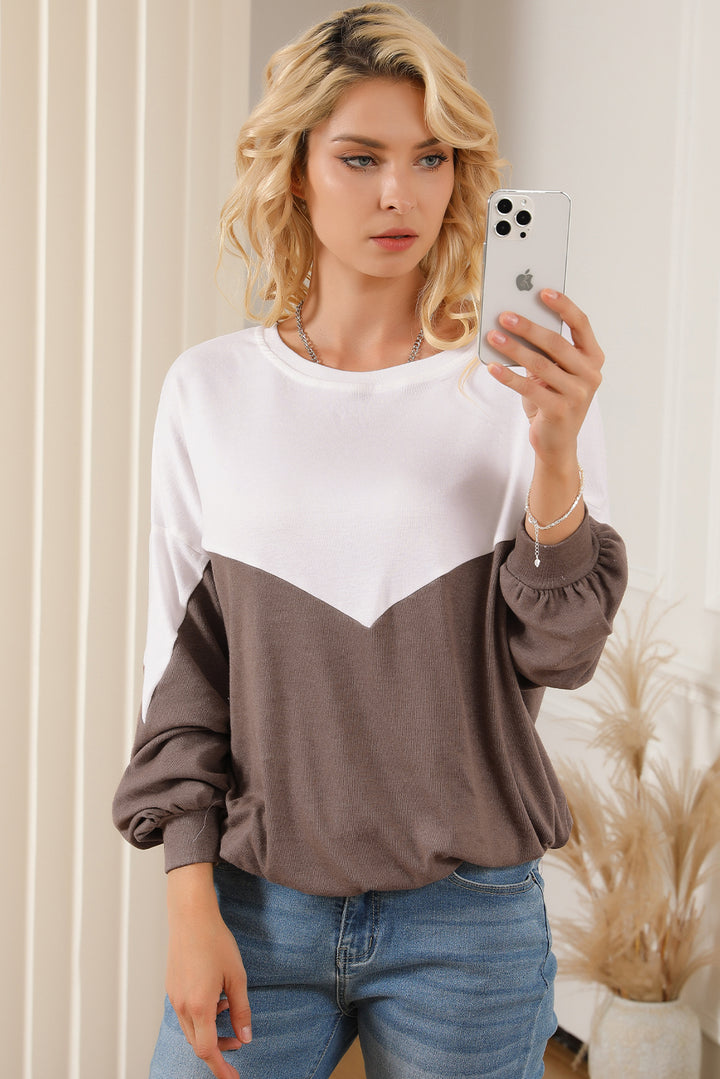 Women's Cozy Lantern Sleeve Sweatshirt