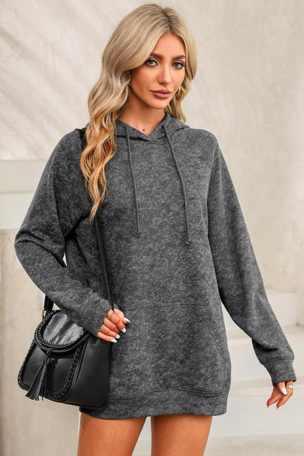 Women's Cozy Comfort Long Sleeve Hoodie with Front Pocket